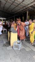 H.H. Shrimat Sadyojat Shankarashram  Swamiji's  visit to  Shri Mahabaleshwar Temple - Gokarna (21st June 2023)